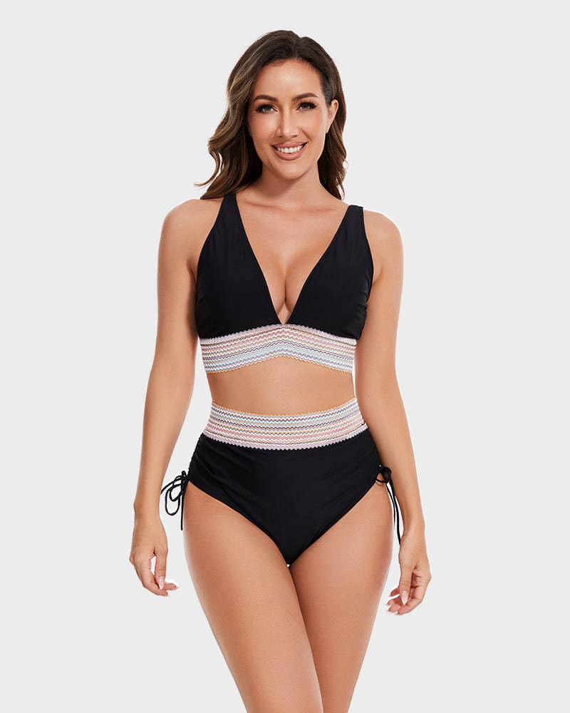 Ensemble de bikini élégant à taille haute - confort et coupe parfaite - ClaretteClarette