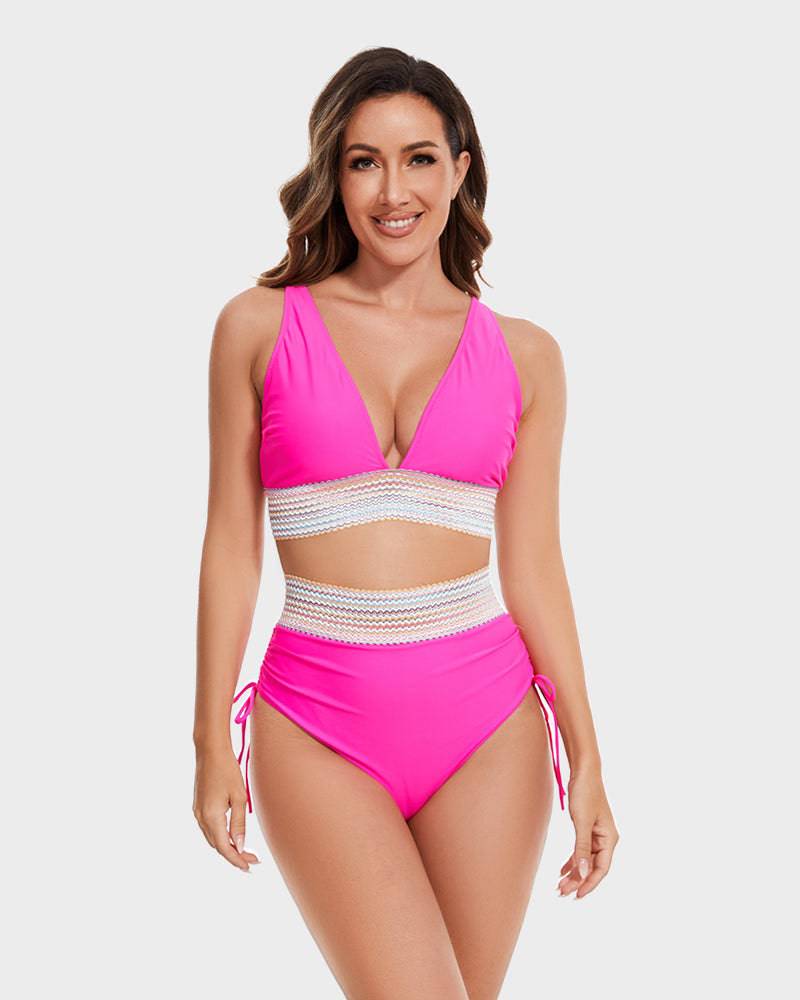 Ensemble de bikini élégant à taille haute - confort et coupe parfaite - ClaretteClarette