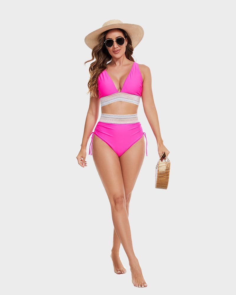 Ensemble de bikini élégant à taille haute - confort et coupe parfaite - ClaretteClarette
