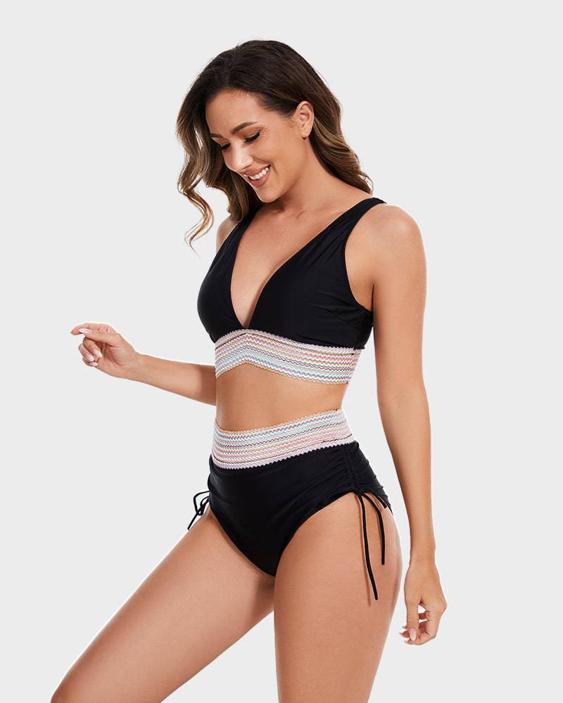 Ensemble de bikini élégant à taille haute - confort et coupe parfaite - ClaretteClarette